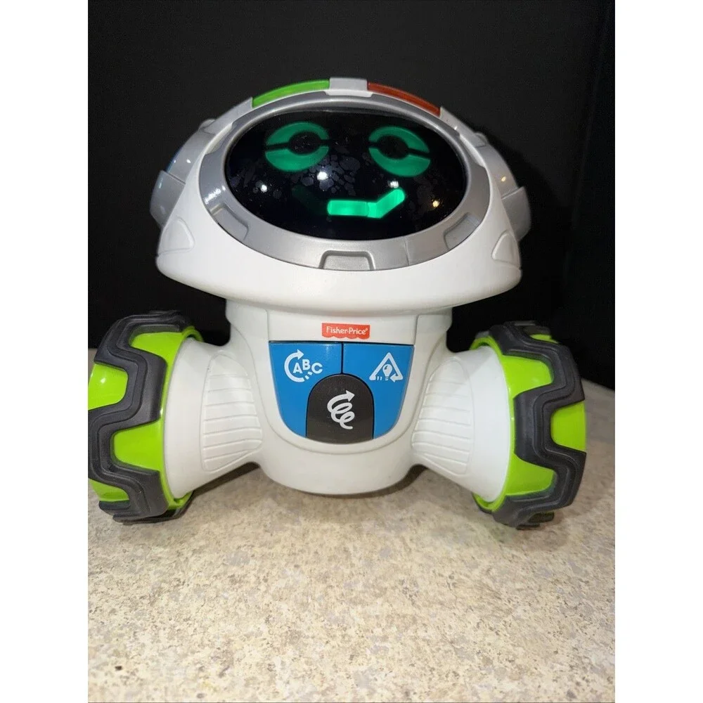 Robot Fisher Price Moby Interactive Dancing Games Educational Talking Lights Fun